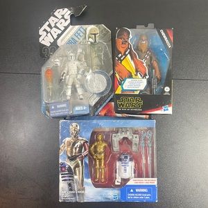 Star Wars toy figures lot